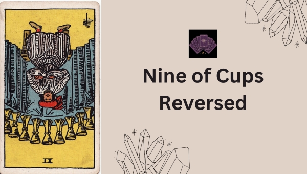 Nine of Cups Reversed