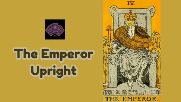 The Emperor Upright