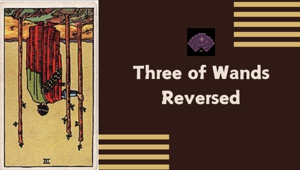 Three of Wands Reversed